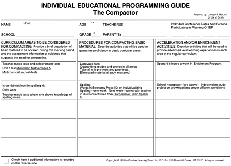 sample case study gifted student